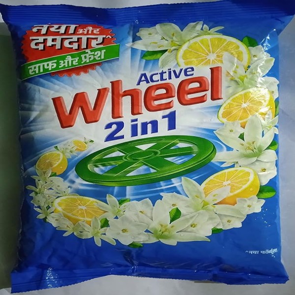 Wheel Detergent Lemon Power 1 Kg. + 1 Laundry Brush