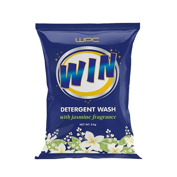 WPC Win Detergent Powder 3 kg | Dissolves Easily & Removes Tough Stains 
