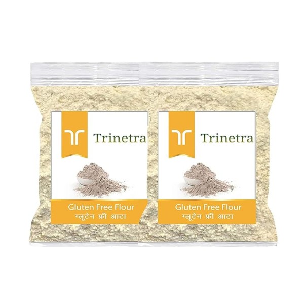 Trinetra Gluten Free Flour/Gluten Free Atta 500g Pack of 2