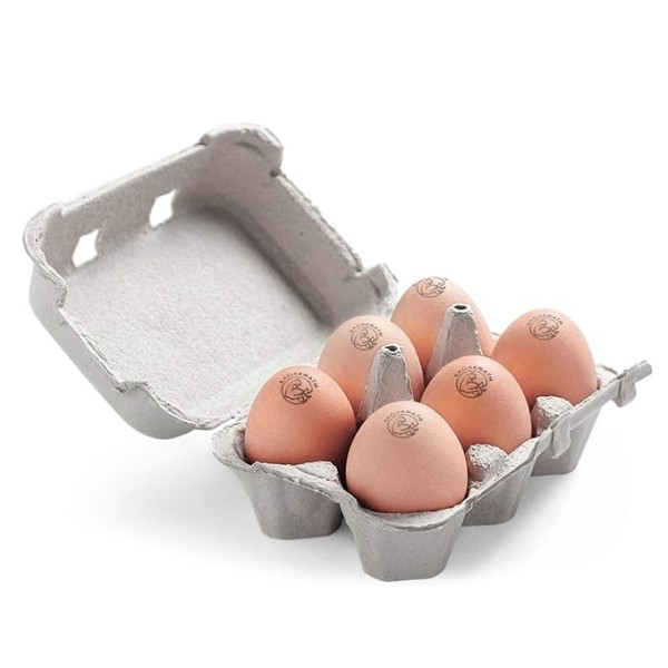 Kadaknath Free Range Organic Pure Kadaknath Eggs, High Protein Eggs. Rich in Iron Content, Low in Cholesterol (Pack of 6 Eggs)