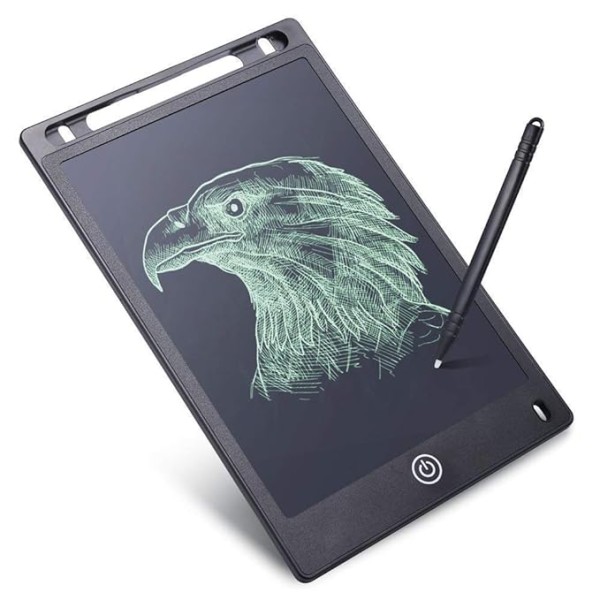 NHR LCD Portable Writing Tablet 8.5 Inch | Electronic Writing Pad Scribble Board for Kids |Kids Learning Toy (Black)