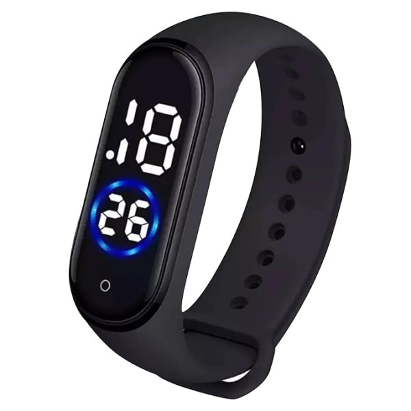 Emmanuel Luminous LED Display Digital Waterproof Sports Electronic Led Watch for Boy & Baby Girls