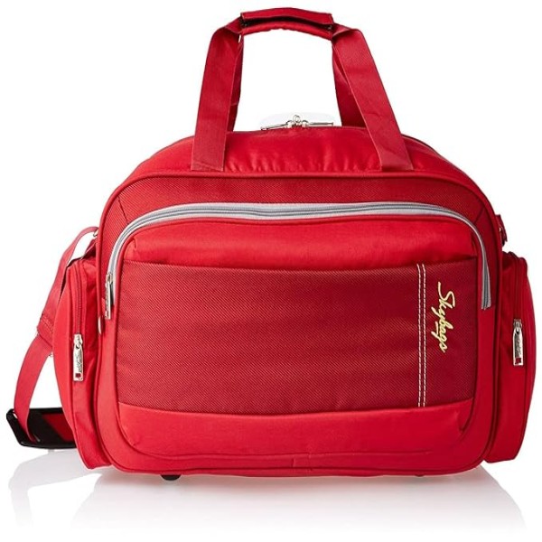 Skybags Cardiff Polyester 55 Cms Travel Duffle Bag (Red)