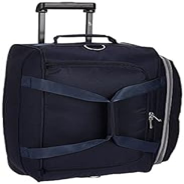 Skybags Cardiff Polyester 52 Cms Wheel Travel Duffle Bag (Blue)
