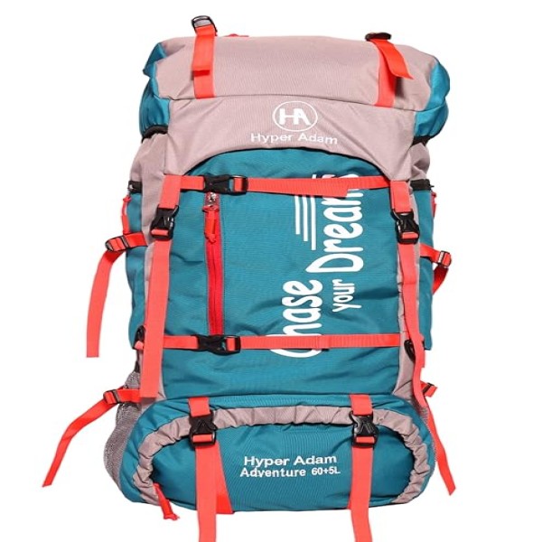 Hyper Adam 65 LTR Rucksack Travel Backpack for Outdoor Sport Hiking Trekking Bag Camping Rucksack