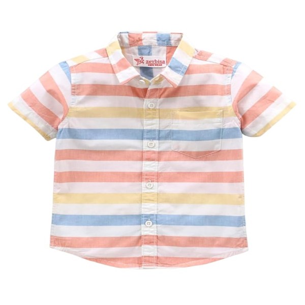 Regular Fit Hawaiian Tropical Printed Kids & Junior Boys Shirt || Kids Shirt
