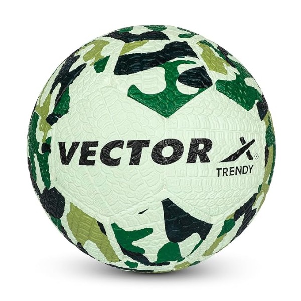 Vector X Trendy Rubber Moulded Football | Training | Match | Sports | Playing | Practice | Multicolor | Size-5|