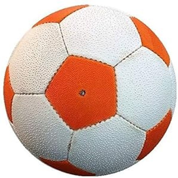 M ART Hands Stitched Football red/White Football Size 5,Combo Pack.