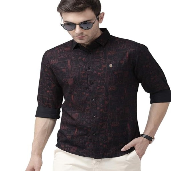 The Indian Garage Co Men's Slim Fit Shirt