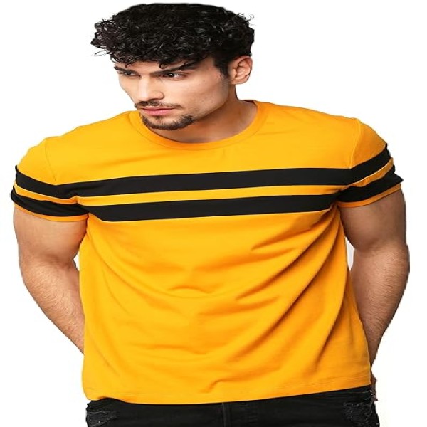 AELOMART Men's Cotton T-Shirt
