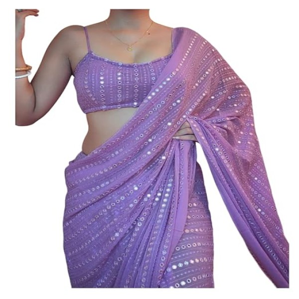 NPLASH FASHION Womens Silk Saree