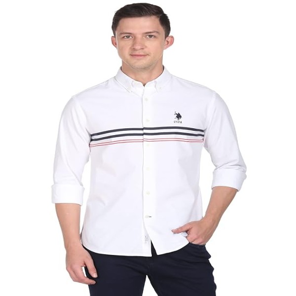 U.S. Polo Assn. Engineered Oxford Shirt