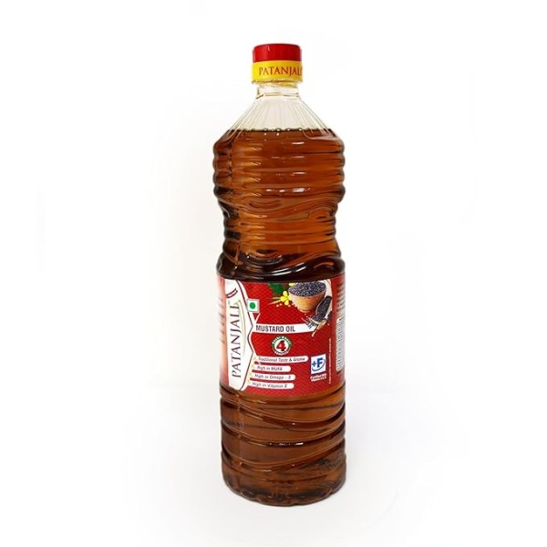 Patanjali Fortified Mustard Oil, 1L