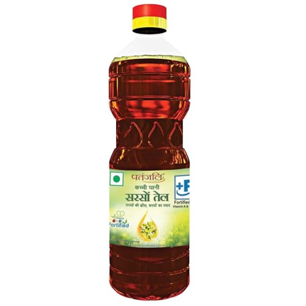 Patanjali Fortified Mustard Oil, 1 L