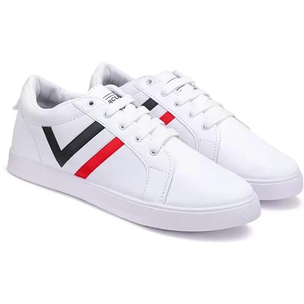 Aircum Premium Comfortable Casual White Sneakers Shoes for Men