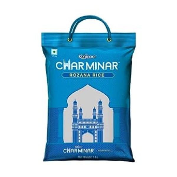 Kohinoor Charminar Rozana Basmati Rice 5 KG | Daily use Basmati rice