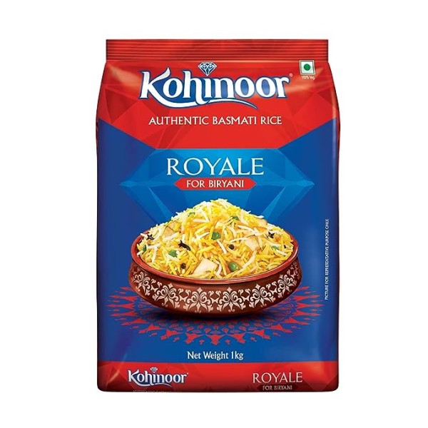 Kohinoor Royale Biryani Basmati Rice, 1 kg