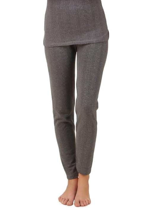 HAP Women's Cotton Quilted Thermal 3/4th Sleeves Top and Trouser/Female Thermal/Ladies Thermal Set