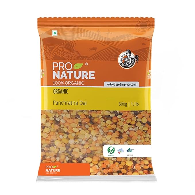 Pro Nature 100% Organic Panchratna Dal, 500g