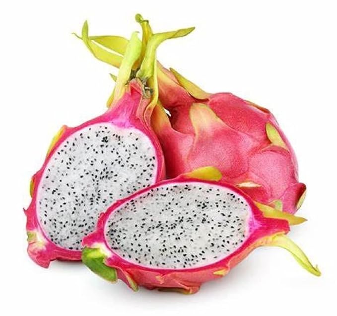 Fresh Dragon Fruit Imported White, 1pc (approx. 250g -350g)
