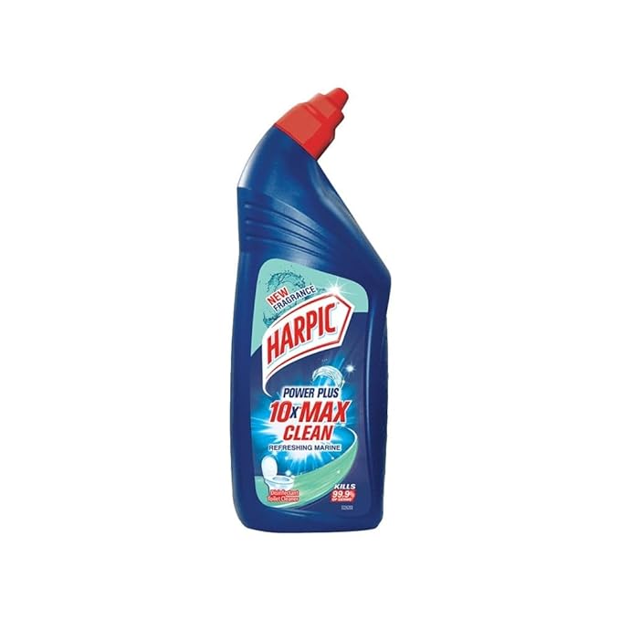Harpic 1 Litre - Marine, Disinfectant Toilet Cleaner Liquid | Suitable for Toilet Bowls | Refreshingly Fragrant Visit the Harpic Store