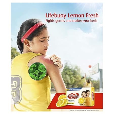 Lifebuoy Lemon Fresh Soap 125 g (Buy 5 Get 2 Free)