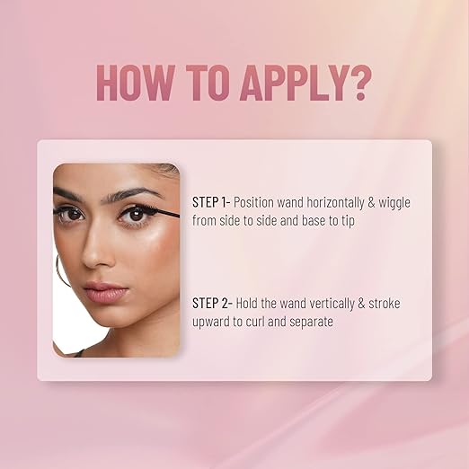 Swiss Beauty Bold Eye Super Lash Waterproof Mascara For Thicker Lashes |Smudge Proof Mascara For Eye Makeup| Black, 7.5Ml |