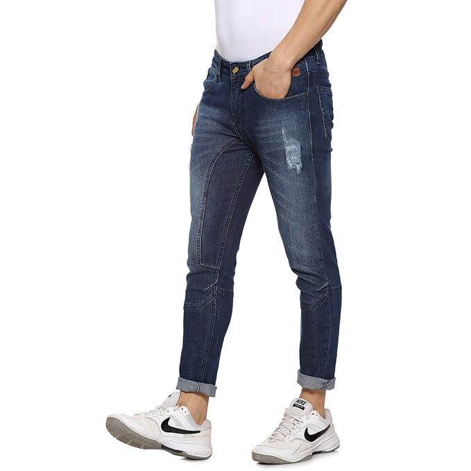 Campus Sutra Men's Regular Fit Denim Jeans