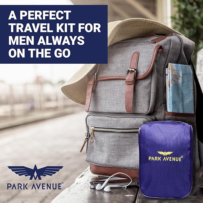 Park Avenue Luxury Grooming Collection 8 in 1 Combo Grooming Kit for men | Valentine's Day Gift Set for men | Gift Hamper for men, Multicolor