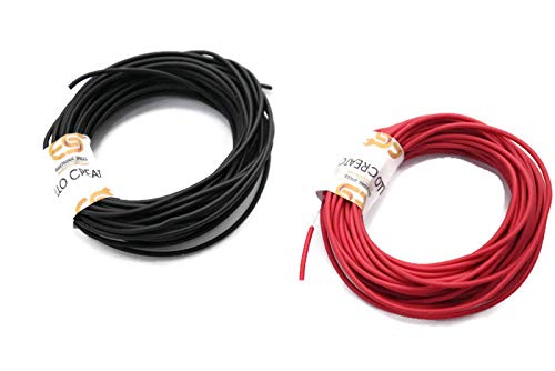 Electronic Spices combo of (10m red and 10m black) electric wire Model Building Tools for Science Projects Working Models, DIY Science Experiment Kit