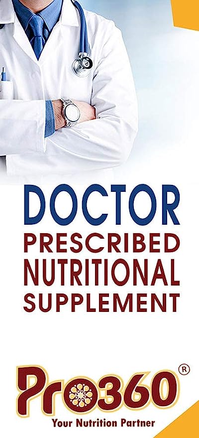 Pro360 Nephro LP Non-Dialysis Care Nutritional Supplement Powder - Low Protein, High Fat Formula Enriched with L-Taurine, L-Carnitine for Kidney/Renal Health, No Added Sugar – Vanilla Flavour 400g