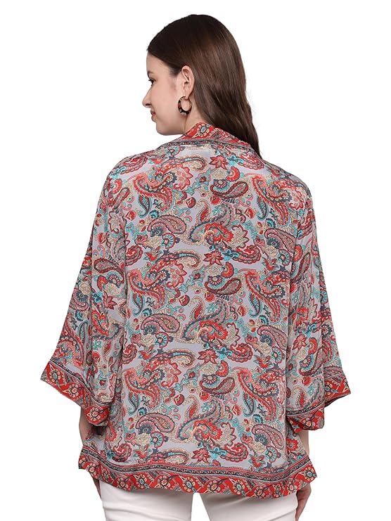 KE KanhaExports Women's Silk Blend Co-Ord Set