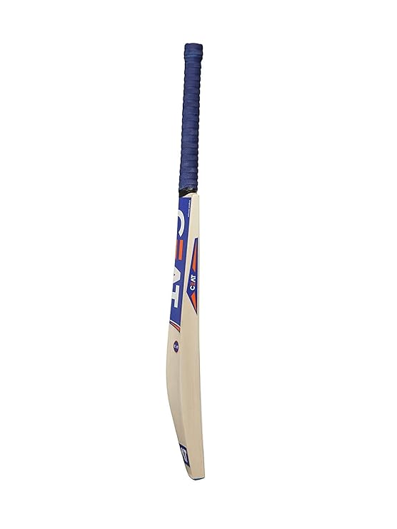 Ske Popular Willow Cricket Bat With Bat Cover For Men'S And Adult All Tennis Ball (Natural, Full Size), Wood, Multicolour