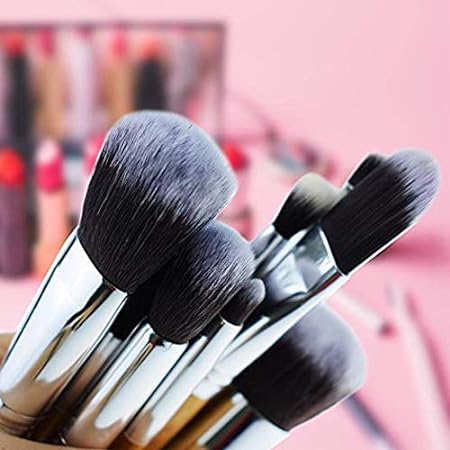 KYLIE Synthetic Bristle Makeup Brushes - Brown , Pack of 11 , KYLIE