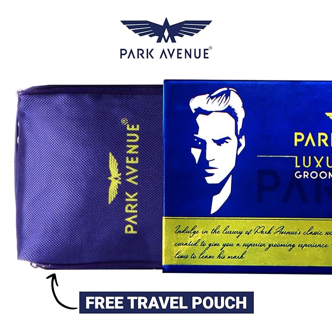 Park Avenue Luxury Grooming Collection 8 in 1 Combo Grooming Kit for men | Valentine's Day Gift Set for men | Gift Hamper for men, Multicolor