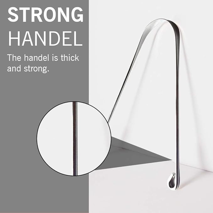 6Pcs 3 Pack Copper & 3 Pack Stainless Steel SS Tongue Cleaner for Kids & Adults Premium Ayurvedic Tongue Scraper for Bad Breath Easy to Use Flexible Design for Health, Oral Hygiene Care Tool - 6 Combo