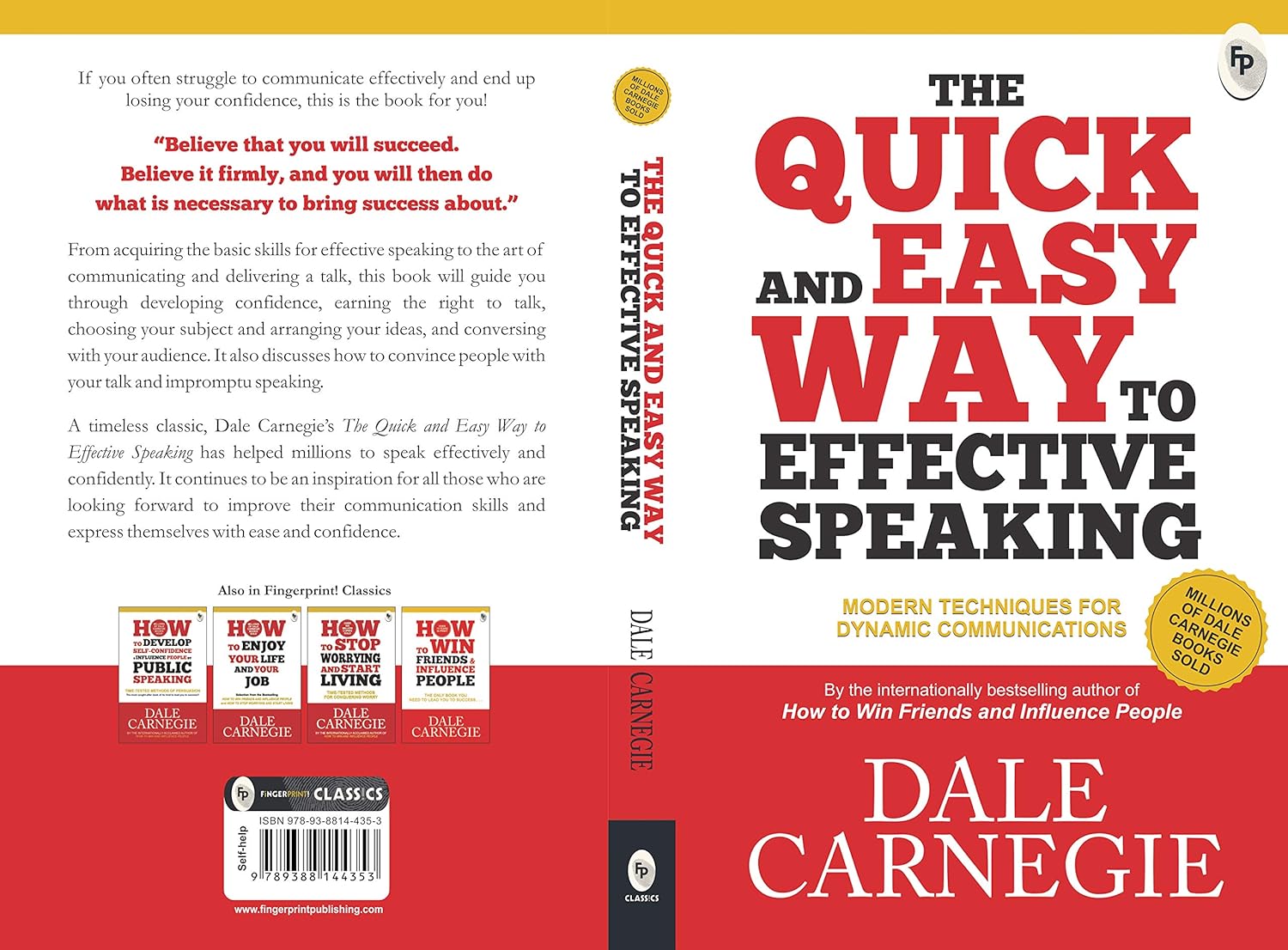 The Quick And Easy Way To Effective Speaking - Fingerprint! Paperback – 1 August 2018