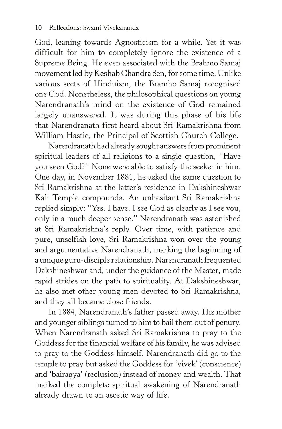 Reflections: Swami Vivekananda Paperback – 5 December 2017