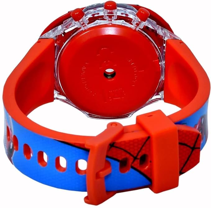Matrix Kids Edition 3D Spiderman/Frozen/Ben 10/Hello Kitty/Iron Man Avenger Digital Watch for Kids with Music & Disco Lights (Boys & Girls)