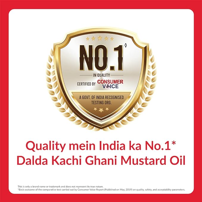 Dalda Kachi Ghani Mustard Oil - 5 Litre (Jar)
