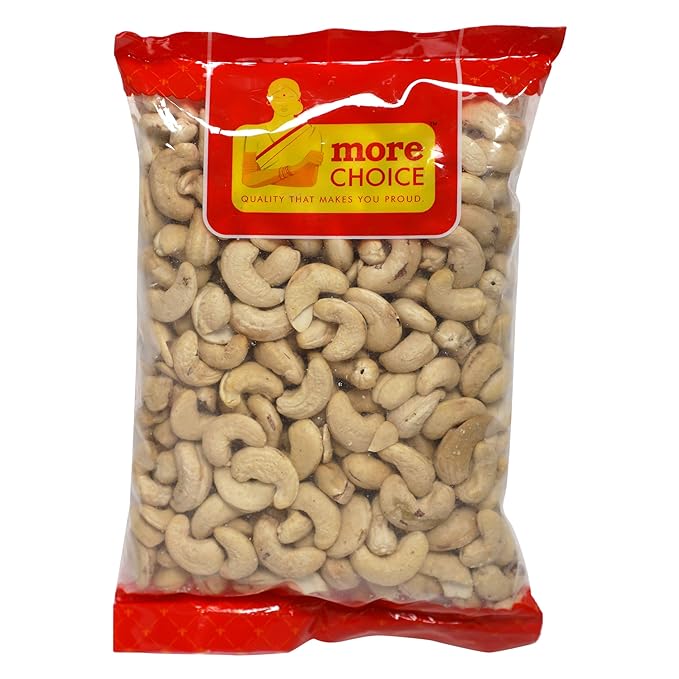 More Choice Dry Fruits - Whole Cashew, 500g (320 Count)