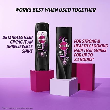 Sunsilk Stunning Black Shine Shampoo 180 ml