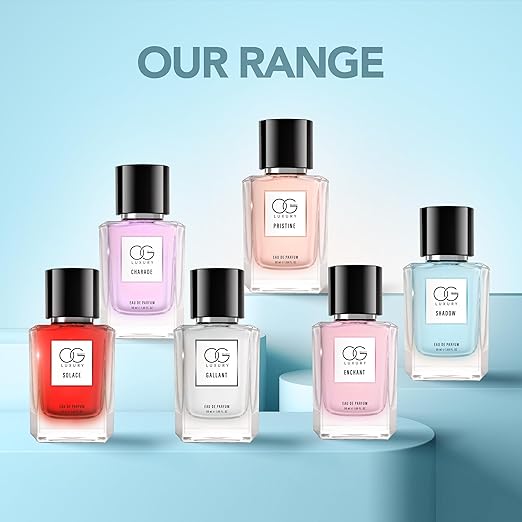 OG BEAUTY LUXURY Shadow Eau De Parfum – Unisex Premium Scent with Lavender, Black Pepper, Sage, Leather, Cedar & Amber, Long-Lasting Fragrance, Perfect for Men & Women Who Dare to Stand Out - 50ml