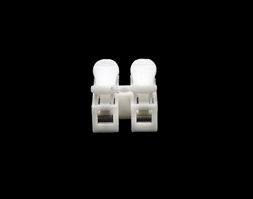 Electronic spices PACK OF 20 Cable Connector Clamp Spring Connector Terminal Block FOR Wire LED Strip Light Wire Connecting