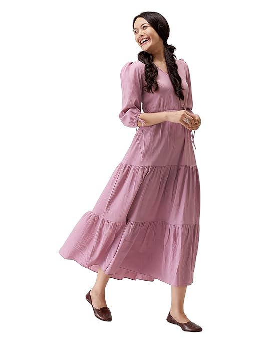 AASK Women Fit and Flare Dress