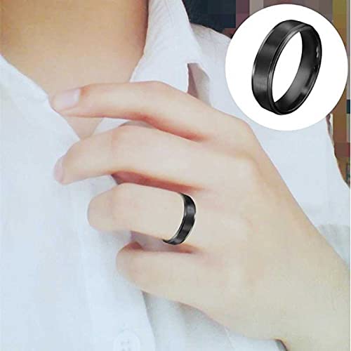 MEENAZ Titanium Stainless Steel Stylish adjustable size proposal Couple band thumb Silver Platinum gold combo Finger Ring for Men Mens gents unisex Boys Boyfriend MEN RINGS-AM08