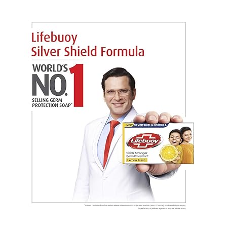 Lifebuoy Lemon Fresh Soap 125 g (Buy 5 Get 2 Free)