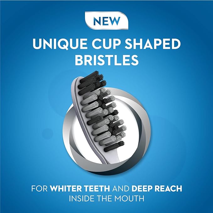 Oral B Cavity Defense 123 Soft Black manual Toothbrush for adults(Pack of 4)