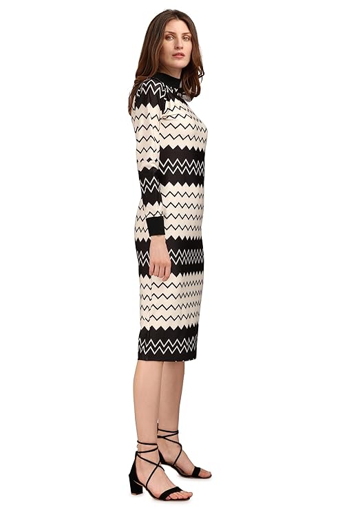 PURVAJA Women’s Bodycon Knee Length Dress (Siri-032-035)