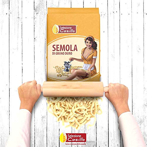 Casillo Durum Wheat Semolina Type Italian Pasta Flour, 1kg